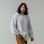 러기드하우스 : 헤비웨이트 EverFit Hoodie 백메란지 : 4XR