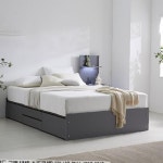 클래식한 고급스러운 논헤드 수납침대 Q H6140 : 똘똘이네1