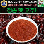 24년 청송 햇 보통맛 고춧가루 3kg : 웰빙하우스특가