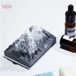 콘크리트 홀더 이끼 종말 꽂이 사무실용 펜 수정 연필 건축물 도시 : Hannah-Mall