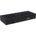 VisionTek VT8000 USB-C 4X 모니터 도킹 스테이션 - 100W 전원 HDMI DP USB-A 1X PD 오디오 2.5Gbps 이더넷(Windows/MacOS용)... 