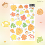 [모야팩토리]가을 데코 마스킹씰 스티커 다꾸스티커 : 일리상점