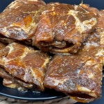 돼지왕갈비 돼지 갈비 목살 구이 밀키트 양념 : 다온food