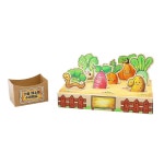 가을 채소 수확 체험 역할놀이 골판지 텃밭 만들기 4인 DIY : 어린이diy키트만들기샵