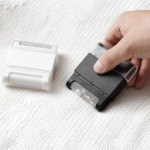 보풀 제거기 보푸라기 무전동 무전력 2in1 양방향 휴대용 의류 정리솔 먼지 제거 : 투텐스토어