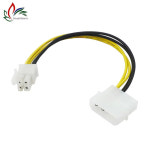 PC 컴퓨터 전원 공급 장치 PSU EPS ATX 12V 4 핀 IDE Molex to 메인보드 P4 CPU 어댑터 컨버터 코드 케이블 : 글로벌매점
