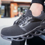 [모터빌라] 안전화 초경량 작업화 발편한 수입 경량 산업화 오렌지블랙 방탄 465g : 래춘씨몰