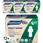 뷰코셋바이오나이트윙생리대 패드형 9매입 12개 : 에이치제이글로벌스토어