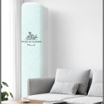 스탠드에어컨커버 원형 스판 구형 위니아 삼성 무풍 엘지 휘센 캐리어 덮개 : 제우스홈데코