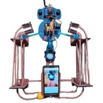 로봇교실 마이크로비트 인공지능 AI 로봇암 만들기 키트 아두이노 코딩 교육용 로봇 팔 조 : 지디티컴퍼니