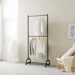 리빙프레젠트 100% 국산 슬림한 2단 행거 2120 940 : 리빙프레젠트