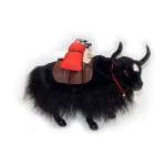 흑염소 조형물 소품 염소 조각 야외 조경 인테리어 : 모다mall4