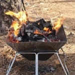 국산 바베큐 숯 장작 참나무 백탄 캠핑 캠프파이어 1.6kg : 안주인의 행복