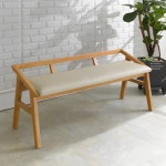리빙프레젠트 국산 100% 고무나무 원목 벤치 1080 560 : 리빙프레젠트