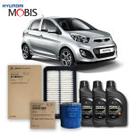 올뉴 모닝 TA 가솔린/바이퓨얼 11-14년식 순정엔진오일 3종세트 : 붕