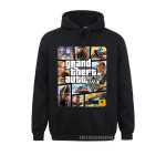 오버핏 빅사이즈 머슬핏 집업 Grand Theft Auto Game GTA 5 겨울 니트 스웨터 Cool And GTA5 남성 운동복 프린트 커플 풀오버 Fu : 피티통상