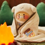 플루피프렌즈 춘식이 인형 무릎담요 블랭킷 캠핑 겨울담요 낚시 : 예나 스토어