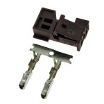 벤츠 6-1563634-1핀 플러그 커넥터 암 A 028 545 06 26 A0285450626 2 핀 0.6mm : 산업유통전문