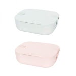 W&P 더블유앤피 BPA FREE 2단 런치박스 2컬러 : 레드드레곤