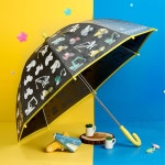 색깔이 변하는 어린이집 자동차 안전캡 우산 우천 캐릭터 초등 저학년 : 라이프스캐너