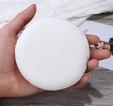 분장 지름13cm 메이크업 왕 화장 빅 쿠션 퍼프 1개 파우더 핑거 도톰한 독특한 : 행복방구석