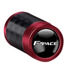 타이어용 금속 합금 카본 밸브 캡 로드 재규어 R XEL XFL E-PACE F-PACE I-PACE XJ 스포츠브레이크 4개 For I-PACE : 성이마켓