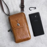 크로스백 여행 남자 지갑 미니 가죽 남성가방 핸드폰 : 수댕의잡화상