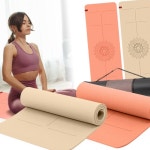 온엔에스 8mm 헬스 매트 스트랩 운동 가방 매트 tpe 센터라인 홈트 : 온엔에스