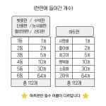 선물용 뽑기판 365일 이벤트 패키지,7종 세트- 여름,수박,하트,봄 종이뽑기 : 화성어드벤처