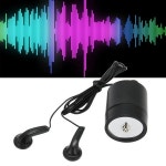 Natudeco Through Wall 마이크 사운드 앰프 오디오 귀 청취 장치 앰프 도어 음성 도구 파이프 물 오일 누출용 : 엠제이엠제이글로벌