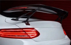 카본 후방 트렁크 스포일러 가이드 윙 리어윙 벤츠 C 클래스 W205 C43 C63 AMG Carbon fiber : 사라MALL