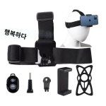 장착형 스탠드 시점 밴드형 이마 휴대폰 카메라 : 베타즈무역상사