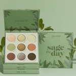 ColourPop Sage the Day 섀도우 팔레트 - 메탈릭 및 매트 마감의 세이지  올리브 팔레트 - 오래 지속되는 포뮬러의 고안료 메이크업 8.5g0.... 