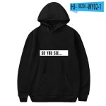 그래서 당신은 emr Mann Merch Funny Hoodie 힙합 그래픽 스웨터 Poleron Hombre Unisex 풀오버 스트리트웨어 오버사이즈 의류 본다... 