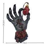 베르세르크 애니 광전사 해골 기사 가츠 그리피스 페무토 피규어 가챠 신의 손 애니메이션 악마 입상 송진 조각상 수집 모델 인형 장난감 선물 집... 