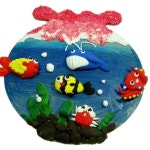 유아미술 어린이용 mdf 나만의 어항 꾸며만들기 : 일상의기적4