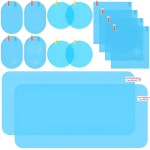 차량용 피규어  자동차 백미러 보호 필름 사이드 윈도우 스티커 김서림 방지 눈부심 방수 미러 투명 나노 코팅 : 마마컴