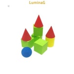 네모세모 입체모형세트 : 루미나푸드