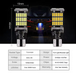 NLpearl LED 슈퍼 브라이트 921 912 T15 W16W 902 전구 고출력 45 개 4014SMD 자동차 후진등 흰색 12V 2 : 글로벌몰202