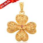 순금 펜던트 7.5g(2돈) 24K [행운클로버] : 골드모아