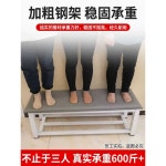 장의자 체육관 식당 헬스장 목욕탕 사우나 사각의자 60x35x45cm+신발장 : 브릿지 해외대행