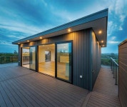 캐슬사이딩 26 219 3000 합성목재 외장재 4칼라  건물외관 블럭사이딩 M블럭 : 나무 주연상