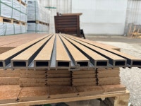 캐슬사이딩 26 219 3000 합성목재 외장재 4칼라  건물외관 블럭사이딩 M블럭 : 나무 주연상