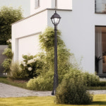 유럽풍 주택 공원 가든 H2080 고급 정원등 블랙 바깥 경관조명 잔디밭 : 온디와이