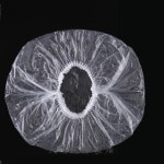 비닐헤어캡 100매 샤워캡 일회용 비닐모자 염색 위생 : 지에프엔샵