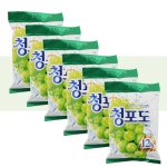 청포도캔디 298g x 6개 과일사탕 달달한 스낵 : 베리페리Very Peri