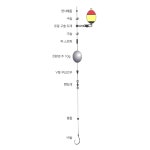 금호조침 KS-433 하나로 찌채비 장대용 원터치형 감성돔 전갱이 : 김해신신낚시