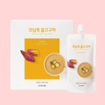 인테이크 모닝죽 꿀고구마 즉석죽, 130g, 7개 : 앙쥬마인