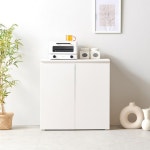 800 화이트 부엌수납장 주방하부장 낮은장 그릇장 탕비실 카페 : 달부리빙