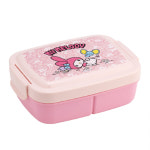 마이멜로디 캐릭터 숨바꼭질 칸막이 일체형 도시락(일) 675263 : 헬로캐릭